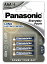 Bateria alkaliczna 4 szt. Panasonic AAA 1,5V